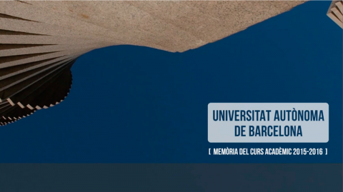 Memòria del curs acadèmic 2015-2016